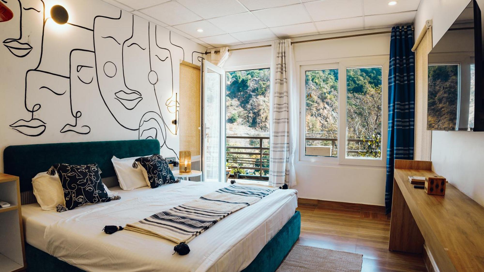 Art Bliss Hostel Rishīkesh المظهر الخارجي الصورة